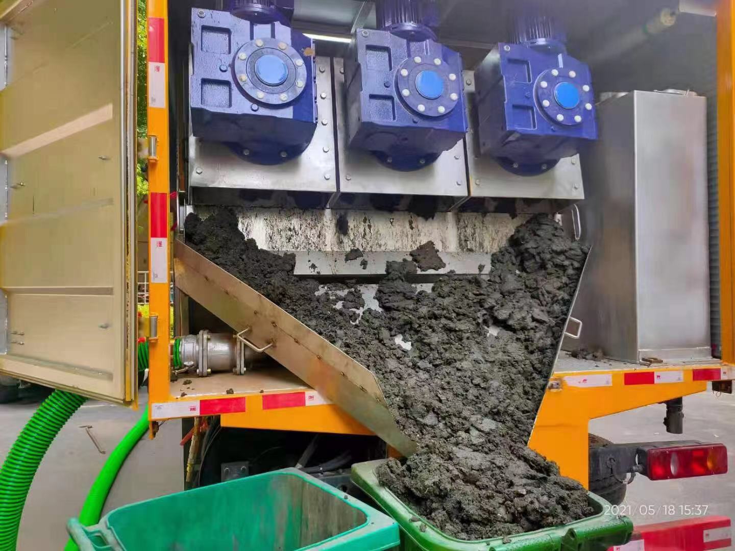 缙云化粪池清掏城市维护站-泥浆净化干湿分离处理